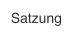 Satzung