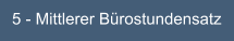 5 - Mittlerer Bürostundensatz